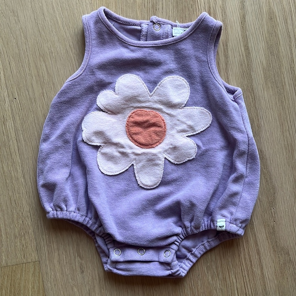 Oh Baby flower onesie
